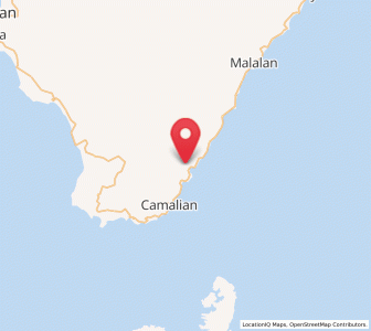 Map of Nuing, Davao