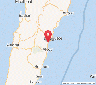 Map of Obong, Central Visayas