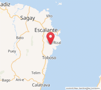 Map of Ogtongon, Western Visayas
