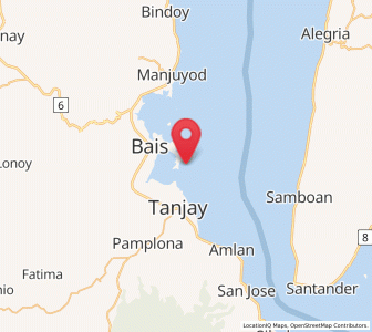Map of Okiot, Central Visayas