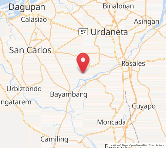 Map of Olea, Ilocos
