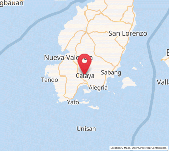 Map of Oracon, Western Visayas