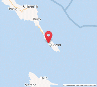Map of Osmeña, Bicol