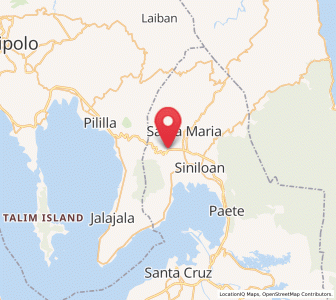 Map of Paagahan, Calabarzon