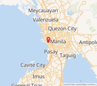 Map of Paco, Metro Manila