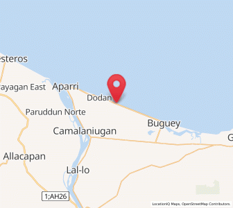 Map of Paddaya, Cagayan Valley