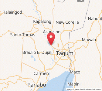Map of Pagsabangan, Davao