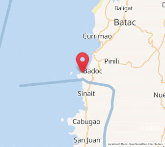 Map of Pagsanahan Norte, Ilocos