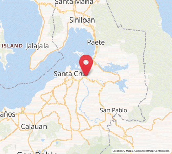 Map of Pagsanjan, Calabarzon
