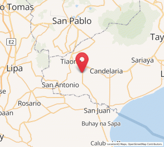 Map of Paiisa, Calabarzon