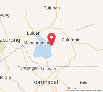Map of Paitan, Autonomous Region in Muslim Mindanao