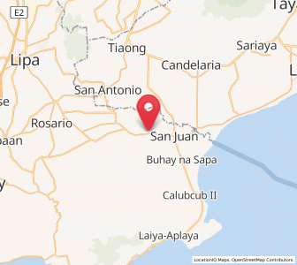 Map of Palahanan Uno, Calabarzon