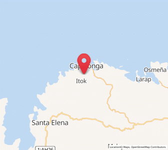 Map of Palali, Bicol