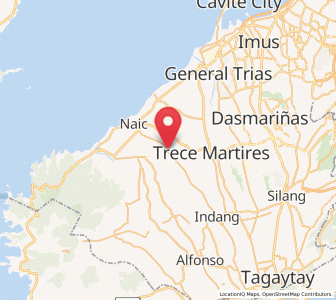 Map of Palangue, Calabarzon