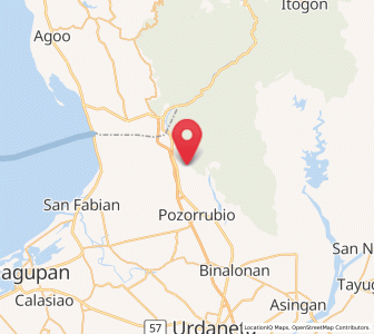 Map of Paldit, Ilocos