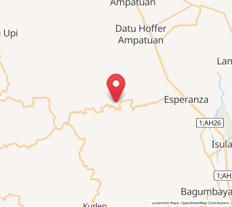 Map of Pamantingan, Soccsksargen