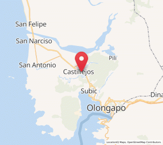 Map of Pamatawan, Central Luzon