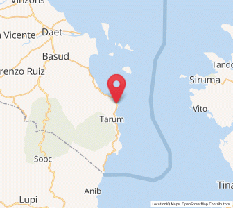 Map of Pambuhan, Bicol