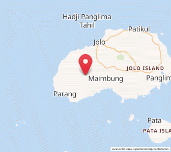 Map of Panabuan, Autonomous Region in Muslim Mindanao