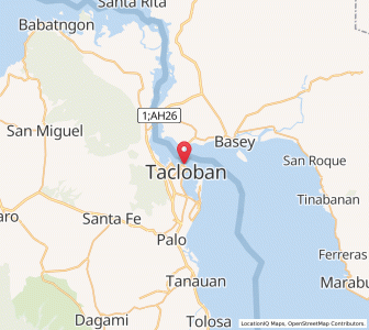 Map of Panalanoy, Eastern Visayas