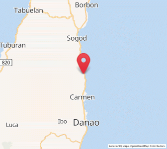 Map of Panalipan, Central Visayas
