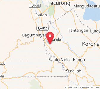 Map of Panay, Soccsksargen