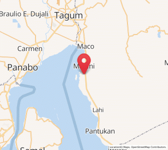 Map of Pandasan, Davao