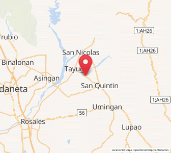 Map of Panganiban, Ilocos