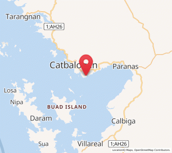 Map of Pangdan, Eastern Visayas