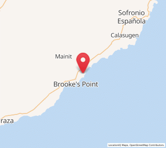 Map of Pañgobilian, Mimaropa