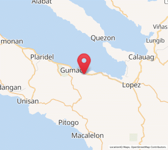 Map of Panikihan, Calabarzon