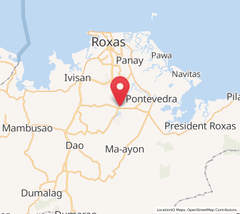 Map of Panitan, Western Visayas