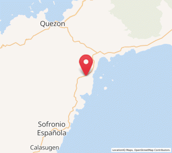 Map of Panitian, Mimaropa