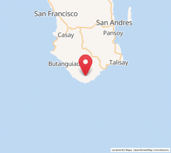 Map of Pansoy, Calabarzon