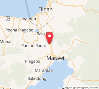 Map of Pantar, Northern Mindanao