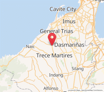 Map of Paradahan, Calabarzon