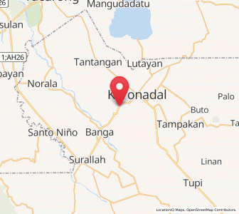 Map of Paraiso, Soccsksargen