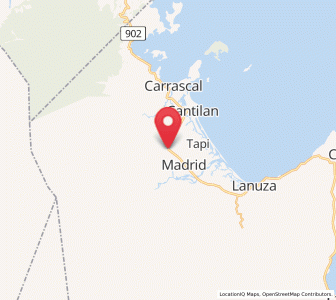 Map of Parang, Caraga