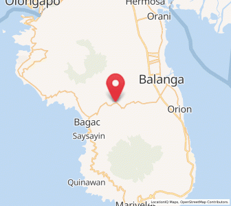 Map of Parang, Central Luzon