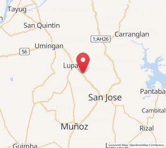 Map of Parista, Central Luzon