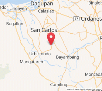 Map of Pasibi West, Ilocos