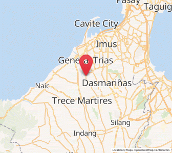 Map of Pasong Kawayan Primero, Calabarzon