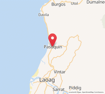 Map of Pasuquin, Ilocos