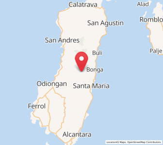Map of Pato-o, Mimaropa