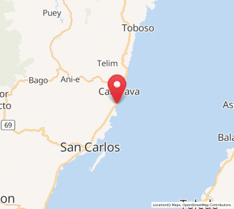 Map of Patonan, Western Visayas