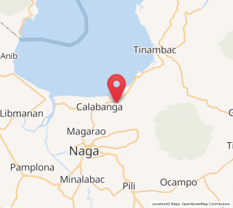 Map of Paulba, Bicol