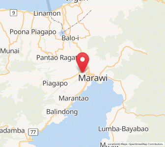 Map of Pawak, Autonomous Region in Muslim Mindanao