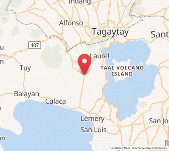 Map of Payapa, Calabarzon