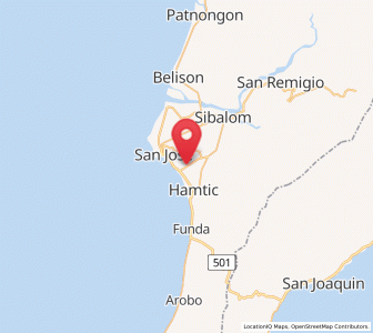 Map of Piape I, Western Visayas