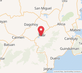Map of Pilar, Central Visayas